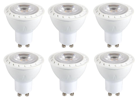 Elegant Furniture & Lighting - Berlin Dimmable 6.5W LED GU10 light bulb 3000K pack of 6 - GU10LED101V1-6PK veiw 1