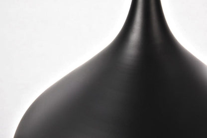 Elegant Furniture & Lighting - Circa Pendant D12.5in H10in Lt:1 Black Finish - LDPD2046 view 6