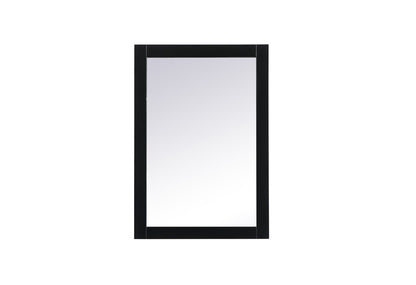 Elegant Furniture & Lighting - Cole vanity mirror 22 x 32 inch in black - VM22232BK veiw 1