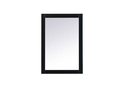 Elegant Furniture & Lighting - Cole vanity mirror 22 x 32 inch in black - VM22232BK veiw 1