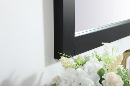 Elegant Furniture & Lighting - Cole vanity mirror 22 x 32 inch in black - VM22232BK veiw 5