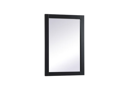 Elegant Furniture & Lighting - Cole vanity mirror 22 x 32 inch in black - VM22232BK veiw 6