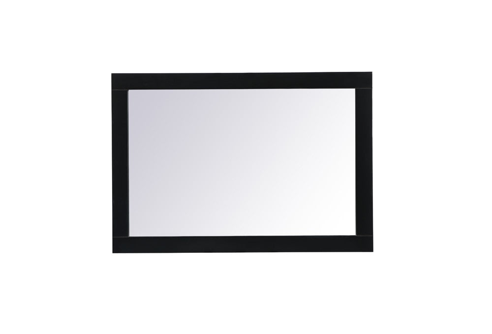 Elegant Furniture & Lighting - Cole vanity mirror 22 x 32 inch in black - VM22232BK veiw 7