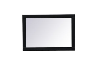 Elegant Furniture & Lighting - Cole vanity mirror 22 x 32 inch in black - VM22232BK veiw 7