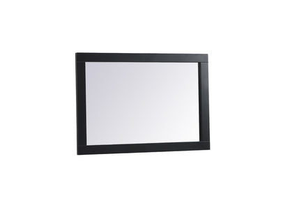 Elegant Furniture & Lighting - Cole vanity mirror 22 x 32 inch in black - VM22232BK veiw 8