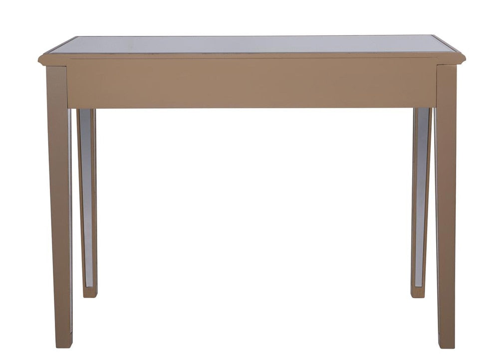 Elegant Furniture & Lighting - Contempo 2 Drawers Dressing table 42 in. x 18 in. x 31 in. in Gold paint - MF6-1106G veiw 6