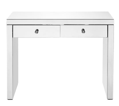 Elegant Furniture & Lighting - Contempo Console Table 39 in x 14 x30 in. in Clear - MF6-1052 veiw 1