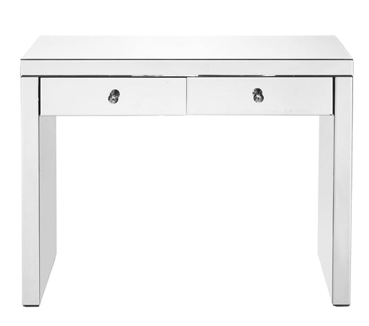 Elegant Furniture & Lighting - Contempo Console Table 39 in x 14 x30 in. in Clear - MF6-1052 veiw 1