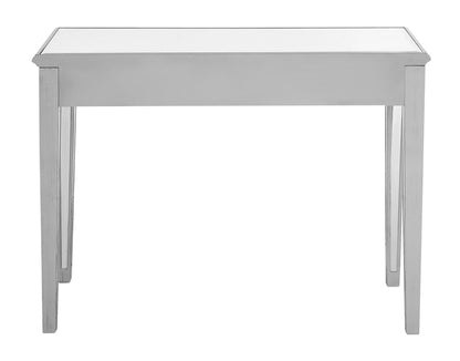 Elegant Furniture & Lighting - Contempo Vanity Table 42 in. x 18 in. x 31 in. in silver paint - MF6-1006S veiw 5