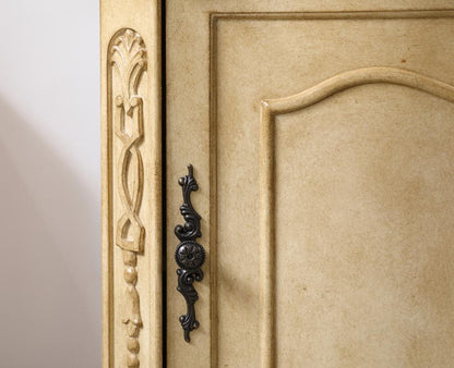 Elegant Furniture & Lighting - Danville 24 inch Single Bathroom vanity in Antique Beige with ivory white engineered marble - VF10119AB-VW veiw 6