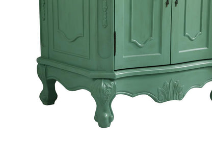 Elegant Furniture & Lighting - Danville 27 inch Single bathroom vanity in vintage mint - VF10127VM veiw 6
