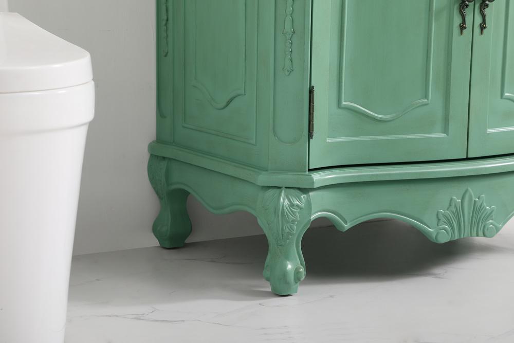 Elegant Furniture & Lighting - Danville 32 inch Single bathroom vanity in vintage mint - VF10132VM veiw 13