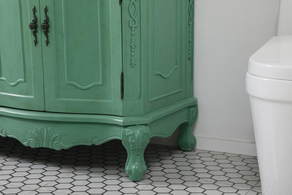 Elegant Furniture & Lighting - Danville 72 inch double bathroom vanity in vintage mint - VF10172DVM veiw 13