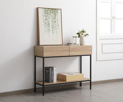 Elegant Furniture & Lighting - Emerson 42 inch console table in mango wood - AF110642MW veiw 4