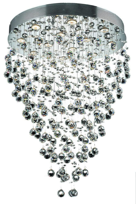 Elegant Furniture & Lighting - Galaxy 12 light Chrome Chandelier Clear Royal Cut Crystal - V2006D28C/RC veiw 1