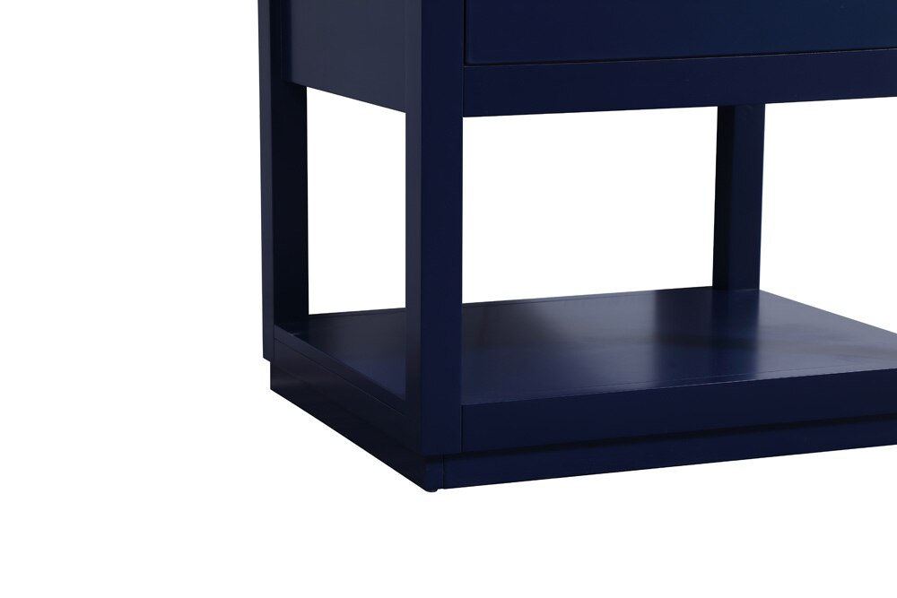 Elegant Furniture & Lighting - Larkin 24 inch Single bathroom vanity in blue - VF19224BL veiw 6