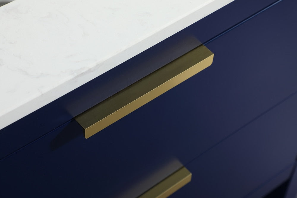 Elegant Furniture & Lighting - Larkin 30 inch Single bathroom vanity in blue - VF19230BL veiw 5