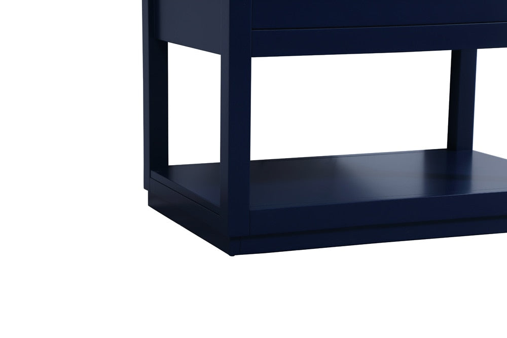 Elegant Furniture & Lighting - Larkin 30 inch Single bathroom vanity in blue - VF19230BL veiw 6