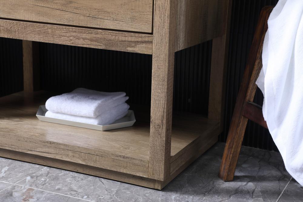 Elegant Furniture & Lighting - Larkin 30 Inch SIngle Bathroom Vanity In Natural Oak - VF19230NT veiw 7