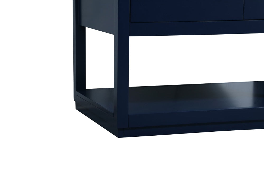 Elegant Furniture & Lighting - Larkin 36 inch Single bathroom vanity in blue - VF19236BL veiw 6