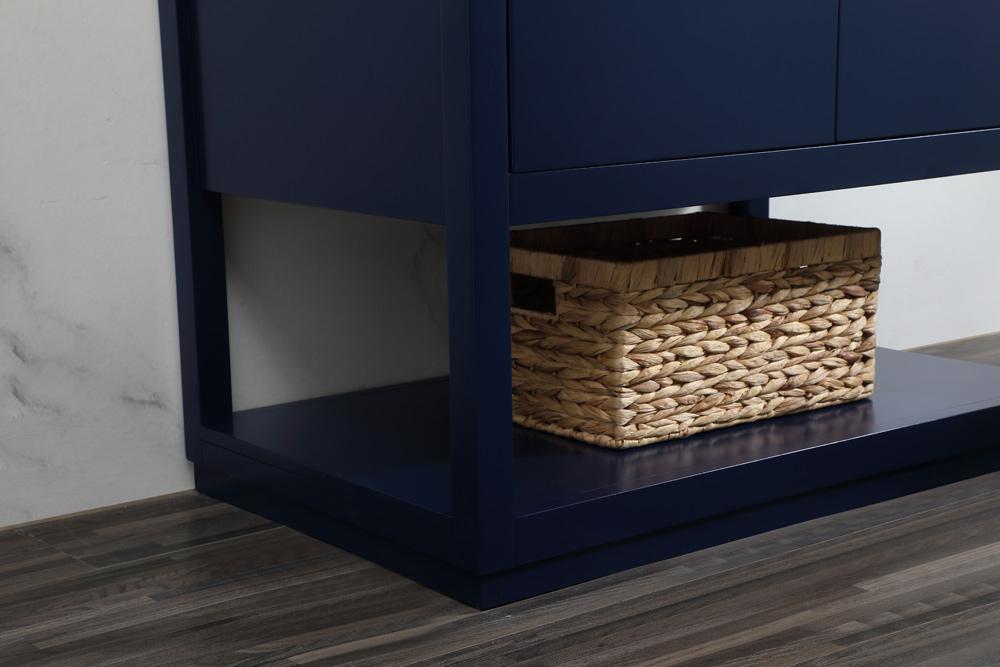 Elegant Furniture & Lighting - Larkin 36 inch Single bathroom vanity in blue - VF19236BL veiw 13