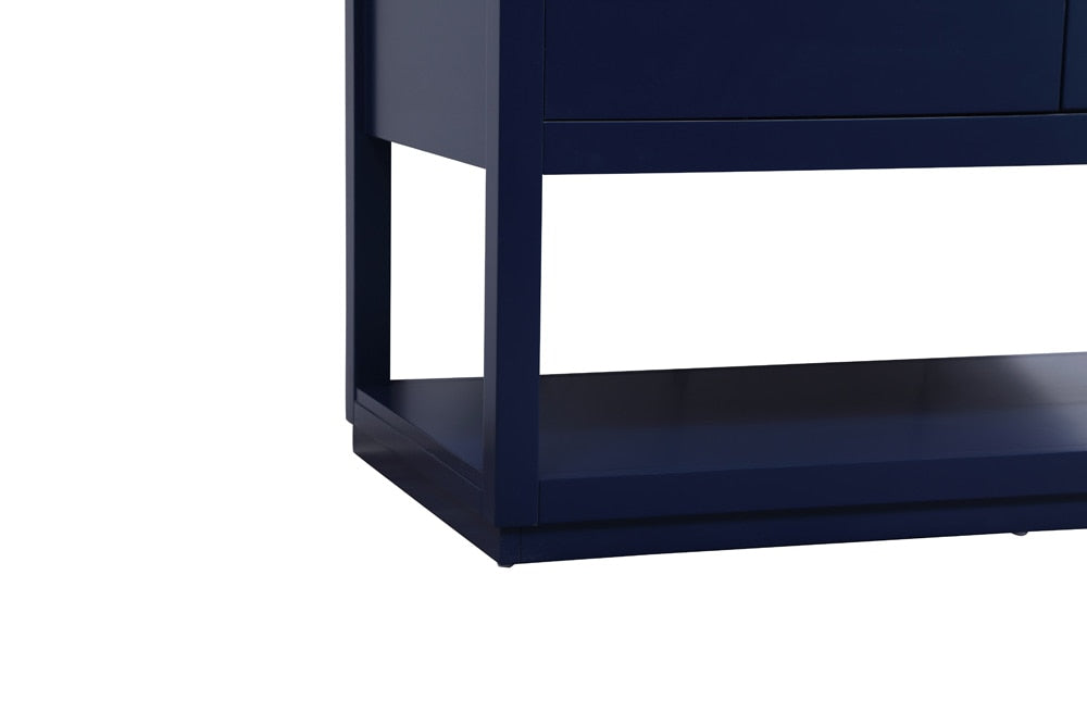 Elegant Furniture & Lighting - Larkin 42 inch Single bathroom vanity in blue - VF19242BL veiw 6