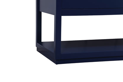 Elegant Furniture & Lighting - Larkin 48 inch Single bathroom vanity in blue - VF19248BL veiw 6