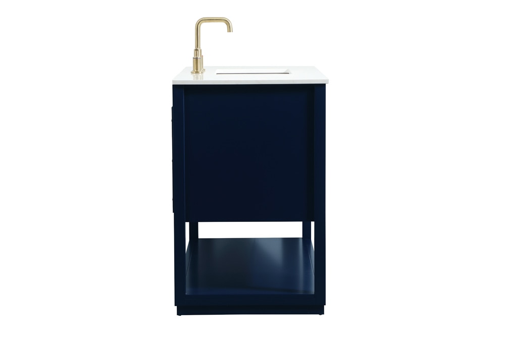 Elegant Furniture & Lighting - Larkin 48 inch Single bathroom vanity in blue - VF19248BL veiw 7