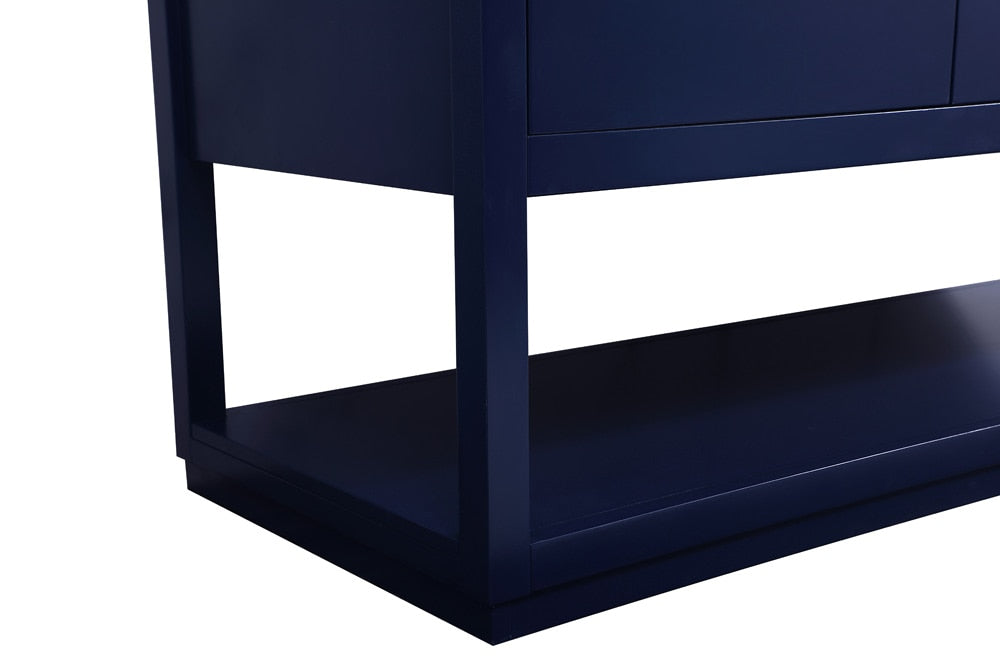 Elegant Furniture & Lighting - Larkin 60 inch Single bathroom vanity in blue - VF19260BL veiw 6