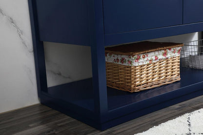 Elegant Furniture & Lighting - Larkin 60 inch Single bathroom vanity in blue - VF19260BL veiw 13
