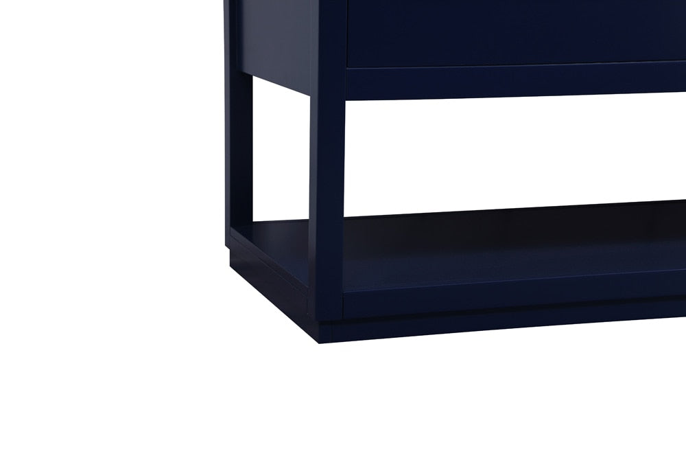 Elegant Furniture & Lighting - Larkin 60 inch Single bathroom vanity in blue - VF19260DBL veiw 6