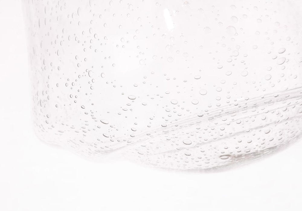 Elegant Furniture & Lighting - Lyle 1 light Black and Clear seeded glass Flush mount - LD6240BK view 7