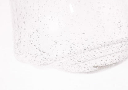 Elegant Furniture & Lighting - Lyle 1 light Black and Clear seeded glass Flush mount - LD6240BK view 7