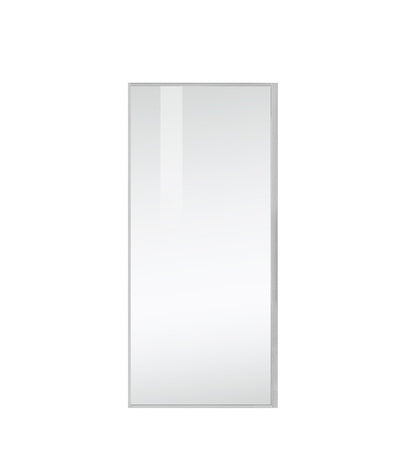 Elegant Furniture & Lighting - Melbourne Fixed framed shower door 35 x 76 Brushed Nickel - SD188-3576BNK veiw 8