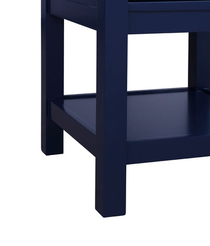 Elegant Furniture & Lighting - Metropolis 19 inch Single bathroom vanity in Blue - VF27019BL veiw 6