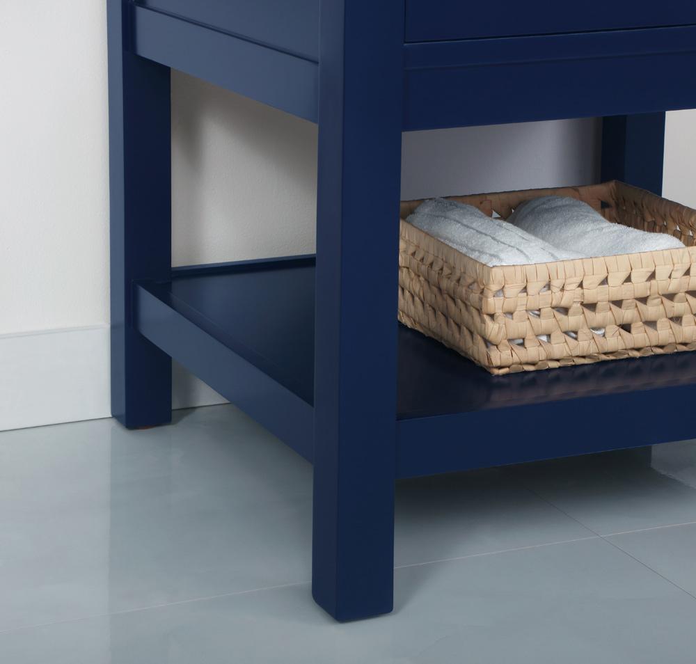 Elegant Furniture & Lighting - Metropolis 24 inch Single bathroom vanity in Blue - VF27024BL veiw 13