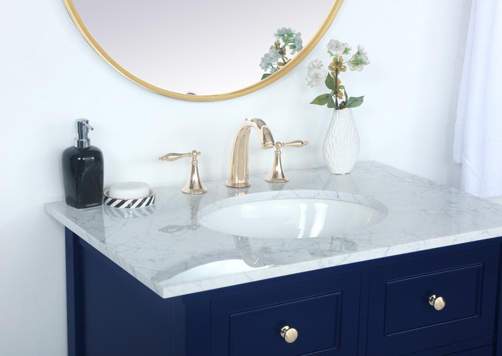 Elegant Furniture & Lighting - Metropolis 30 inch Single bathroom vanity in Blue - VF27030BL veiw 12