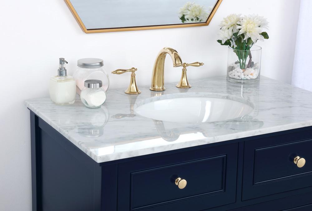 Elegant Furniture & Lighting - Metropolis 36 inch Single bathroom vanity in Blue - VF27036BL veiw 12
