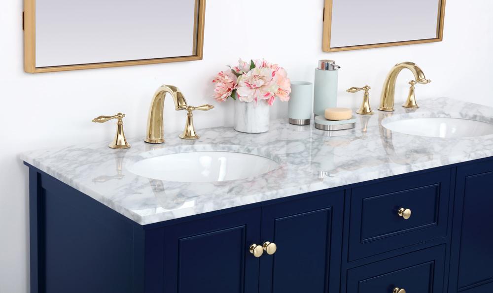 Elegant Furniture & Lighting - Metropolis 60 inch Single bathroom vanity in Blue - VF27060DBL veiw 12