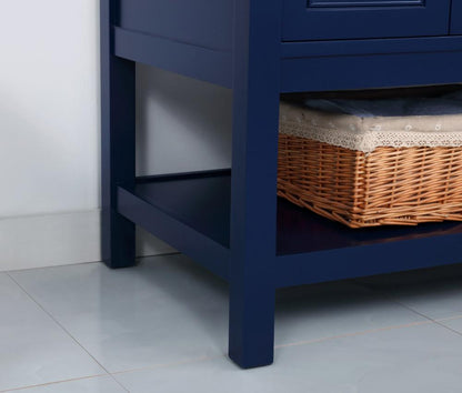 Elegant Furniture & Lighting - Metropolis 60 inch Single bathroom vanity in Blue - VF27060DBL veiw 13