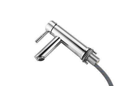 Elegant Furniture & Lighting - Mia Single Hole Single Handle Bathroom Faucet in Chrome - FAV-1008PCH veiw 7
