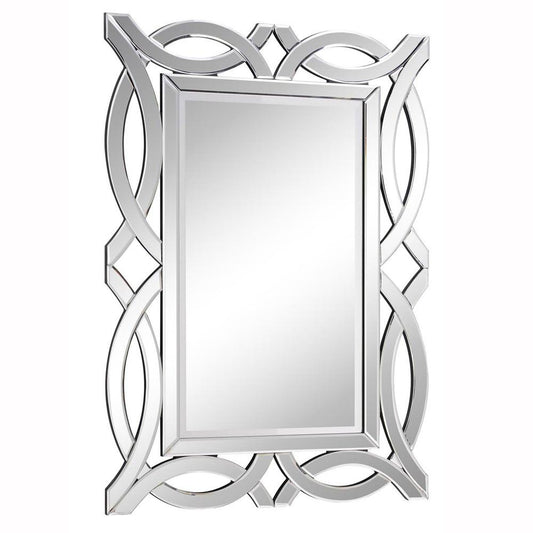 Elegant Furniture & Lighting - Modern 28 in. Contemporary Mirror in Clear - MR-3347 veiw 1