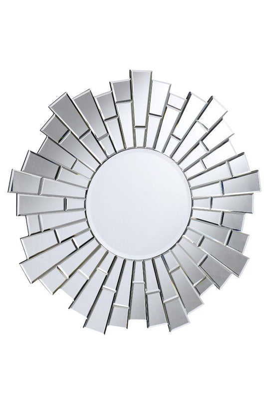 Elegant Furniture & Lighting - Modern 32 in. Contemporary Mirror in Clear - MR-3031 veiw 1