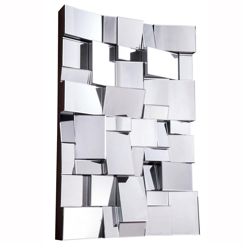 Elegant Furniture & Lighting - Modern 47 in. Contemporary Mirror in Clear - MR-3185 veiw 1