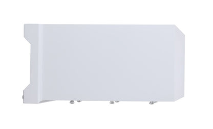Elegant Furniture & Lighting - Modern 48 in. mirrored six drawer cabinet in white - MF81017WH veiw 9
