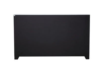 Elegant Furniture & Lighting - Modern 60 in clear crystal mirrored credenza - MF91057 veiw 4