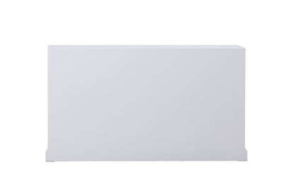 Elegant Furniture & Lighting - Modern 60 in. mirrored six drawer cabinet in white - MF81036WH veiw 10