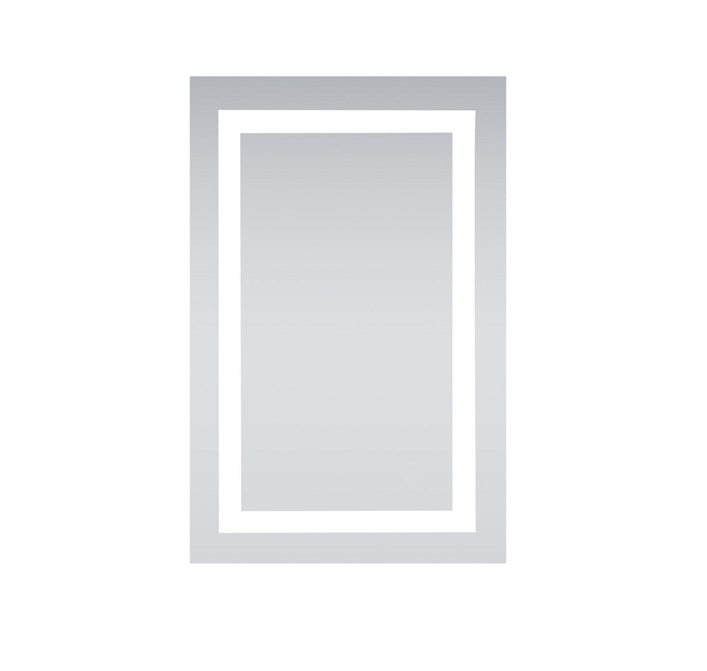 Elegant Furniture & Lighting - Nova LED Hardwired Mirror Rectangle W20H30 Dimmable 5000K - MRE-6001 view 1