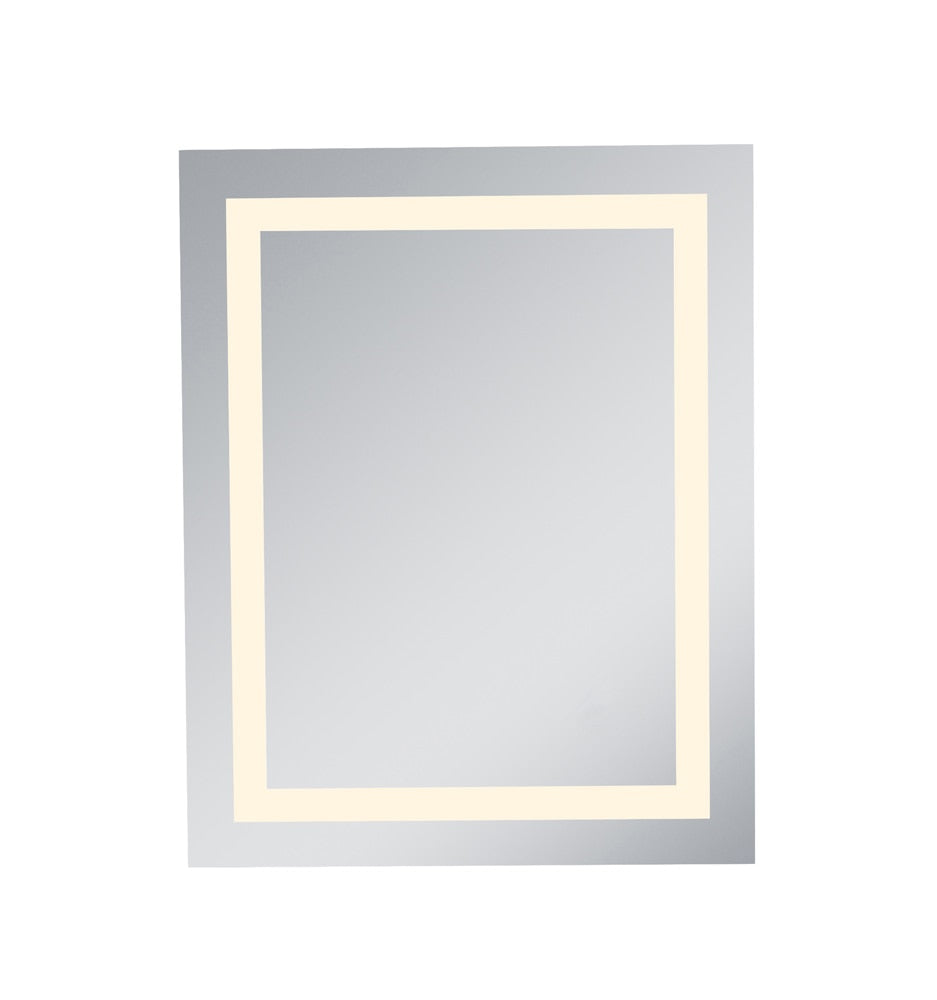 Elegant Furniture & Lighting - Nova LED Hardwired Mirror Rectangle W24H30 Dimmable 3000K - MRE-6013 veiw 1