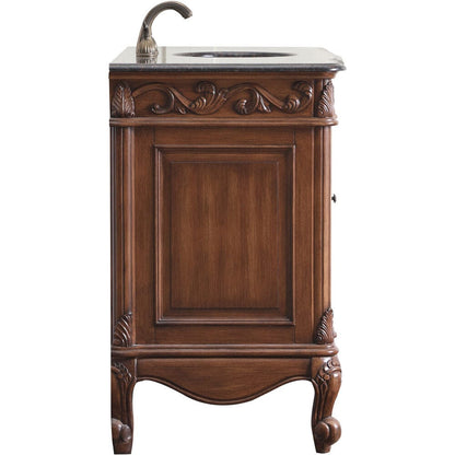 Elegant Furniture & Lighting - Oakland 48 in. Single Bathroom Vanity set in teak - VF38848TK